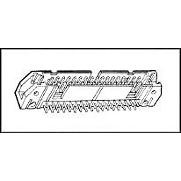 AMP - TE CONNECTIVITY Wire-Board Connector, Header, 16 Position, 2.54 mm, 5102160-3