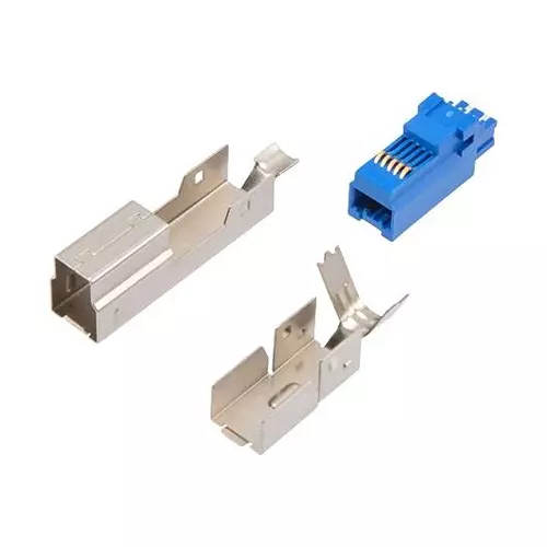 L-COM Usb Conn, 3.0 Type B, Plug, 9Pos, Usbcn3-B