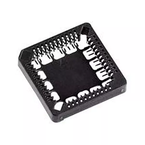 3M Plcc Socket, 44Pos, 1.27Mm, Tin, Smt, 8444-21B1-Rk-Tp.