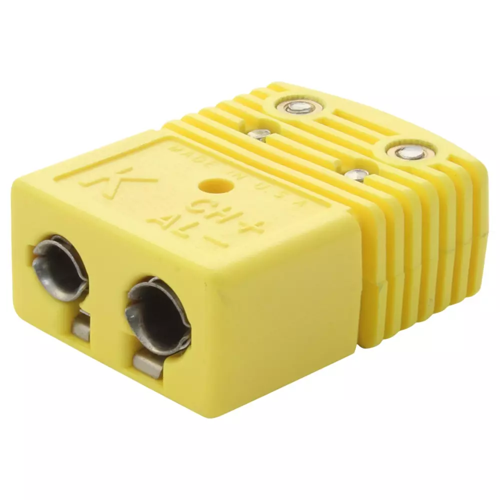 Omega OSTW Series Thermocouple Connector Standard Type-K Female Round 2-Pin, OSTW-K-F