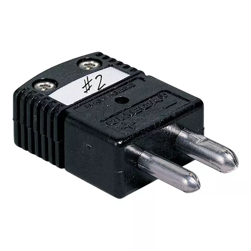 Omega OSTW Series Thermocouple Connector Standard Type-J Male Round 2-Pin, OSTW-J-M