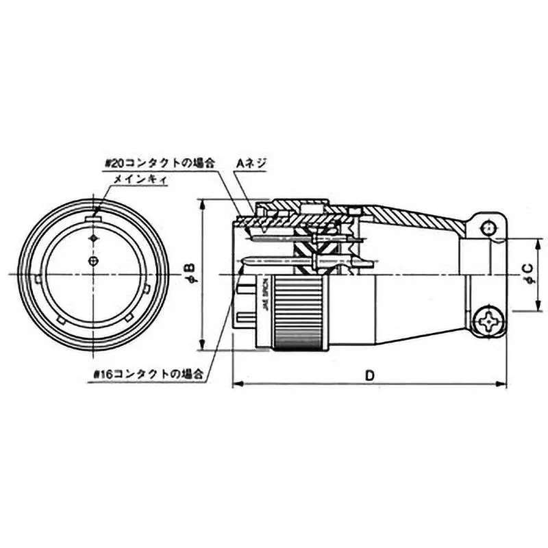 jae-round-connector-for-panel-to-wire-wire-relay-connection-srcn-series-straight-plug-srcn6a13-3p