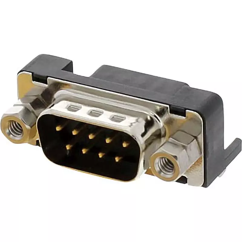 JAE D-Sub Connector Emi Countermeasure Through Hole Type, DELC-J9PAF-23L9E