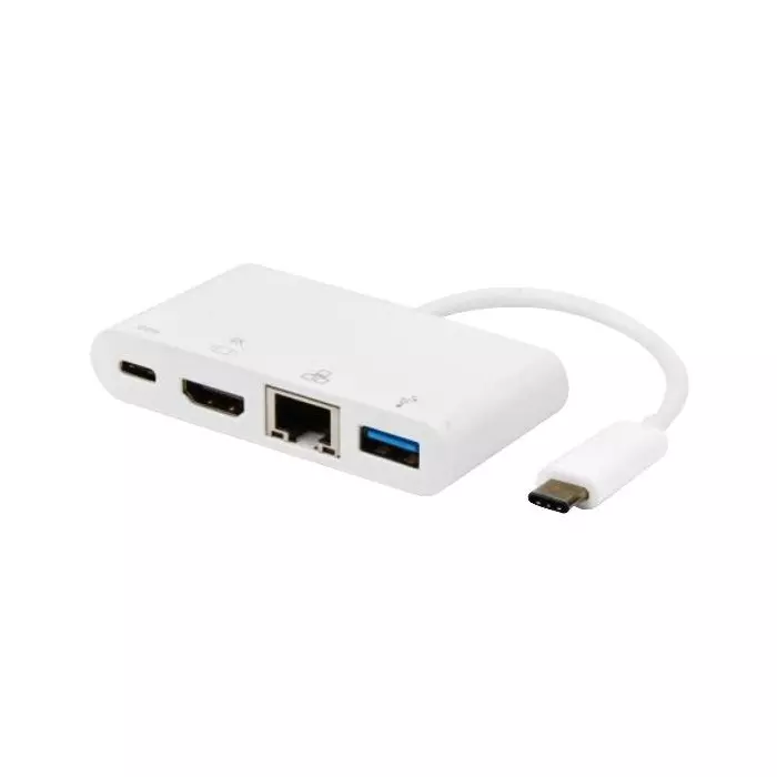MULTICOMP PRO Conv USB 3.1 Type C Plug Convert From HDMI, RJ45, 3.0 A, Receptacle To, 83-22050 (Pack of 500)