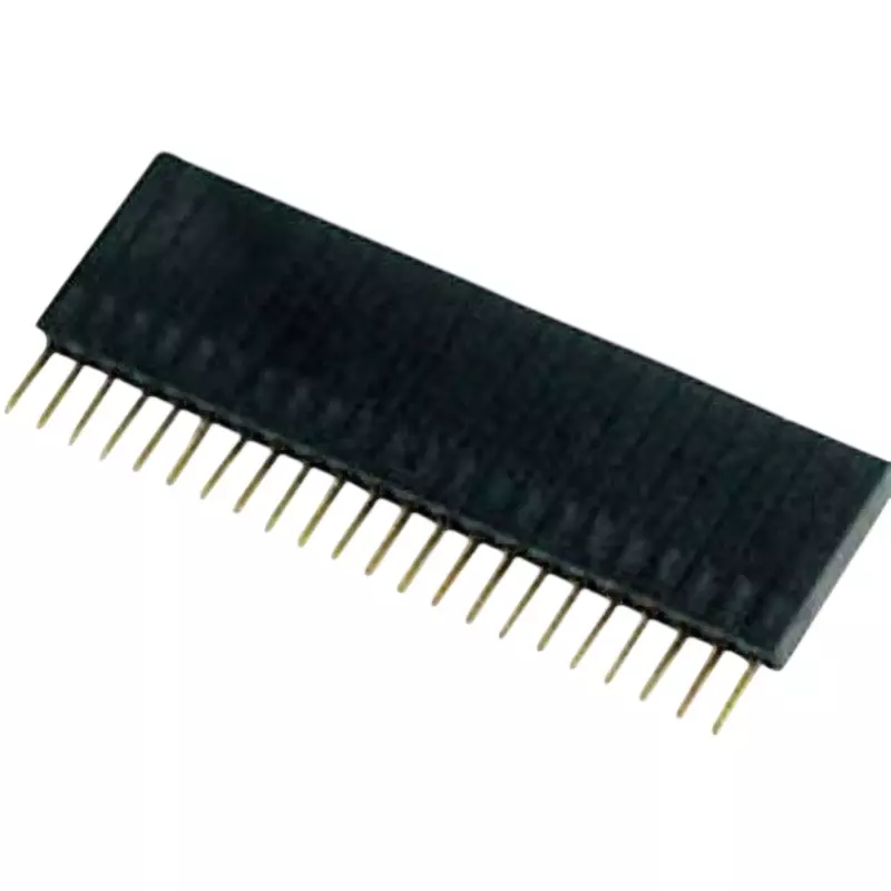 HIROSUGI Pin Header 20 Pin Φ0.6 mm Mounting Hole Diameter, FSS-71034-20 (Pack of 10)