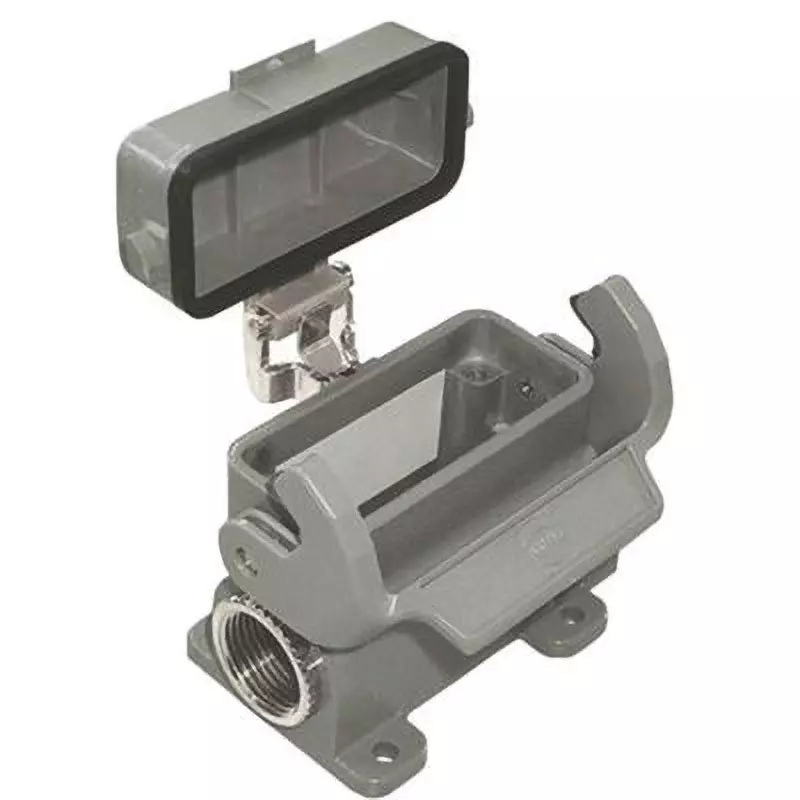 Harting Power Connector 10A Size Single Lock Lever, 19200100295