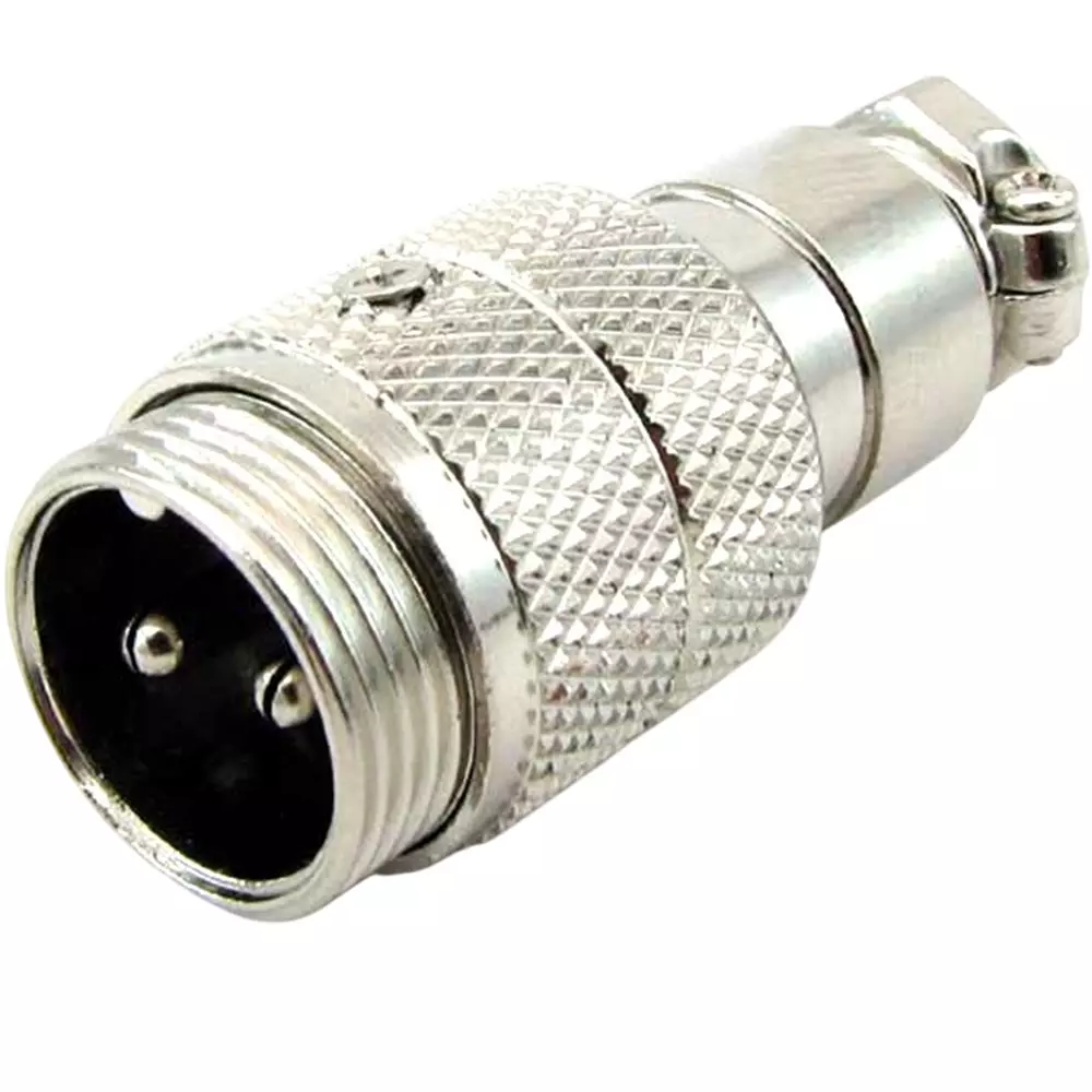 Kyoritsu Electronics Microphone Connector Solder Terminal, WTN-11-404/2P (MIC-2J)