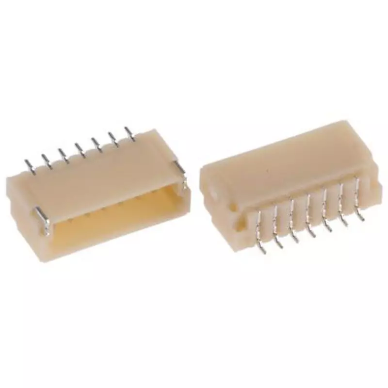 JST (JAPAN SOLDERLESS TERMINALS) Pin Header 1 Amp Current, SM07B-SRSS-TB (LF)(SN) (Pack of 10)