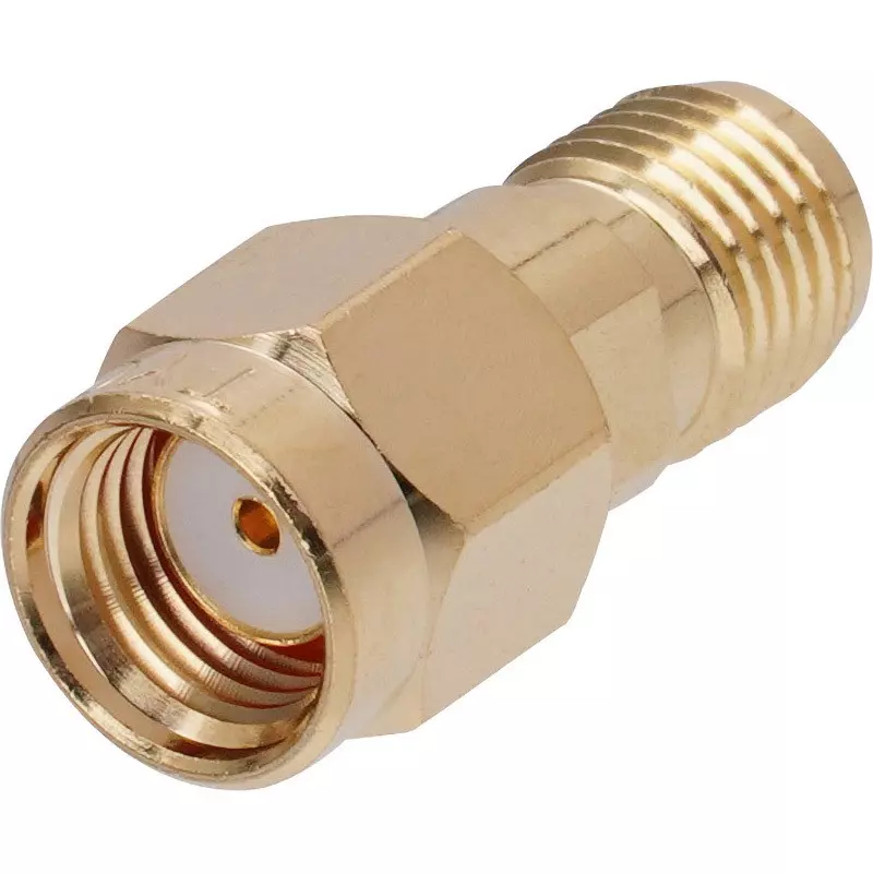 Tocone Conversion Connector 50 Ω Characteristic impedance , RPSMAP-SMAJ