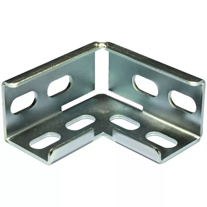 Kameda Denki Multi-Angle Connector Steel plate / Unichrome plating Material/Finish L-40 W, L-40 WP Suitable For, UN-2-UN