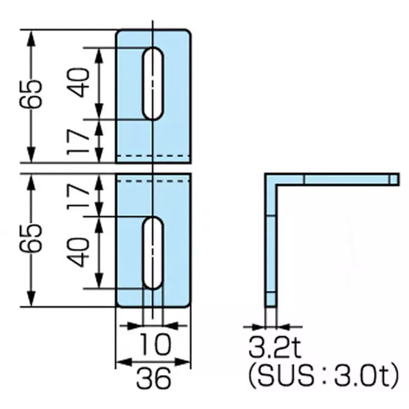 kameda-denki-multi-angle-connector-u-38-l-40-suitable-wire-u-38-l-40-applicable-bracket-un-38a-zn-pack-of-10