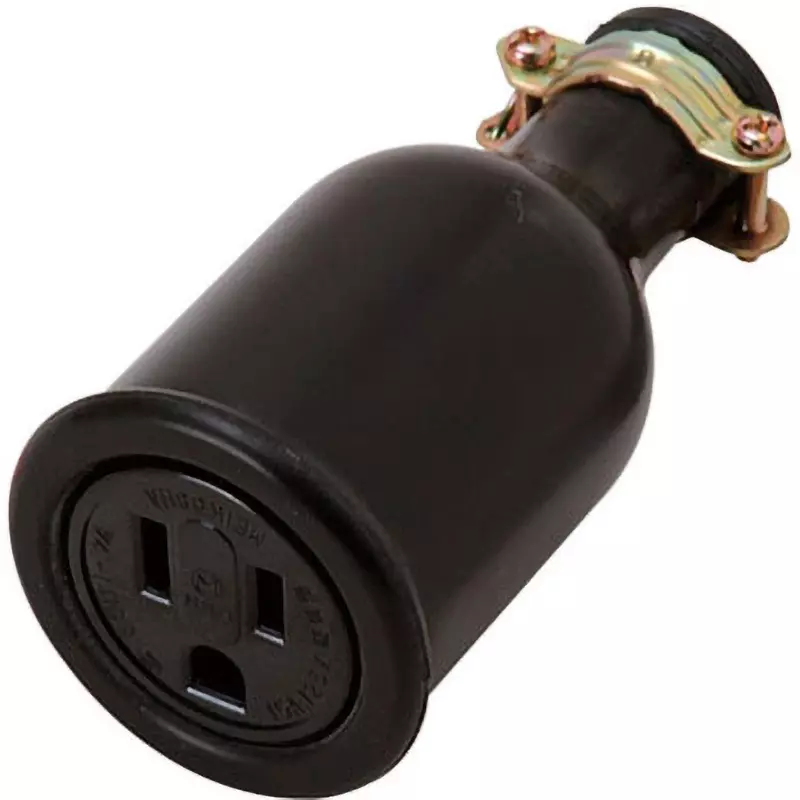 SK11 Waterproof Connector Body AC125 V Rated Voltage 15 A Rated Current Ground 2 P 15 A 125 V Outlet Shape, HC-3