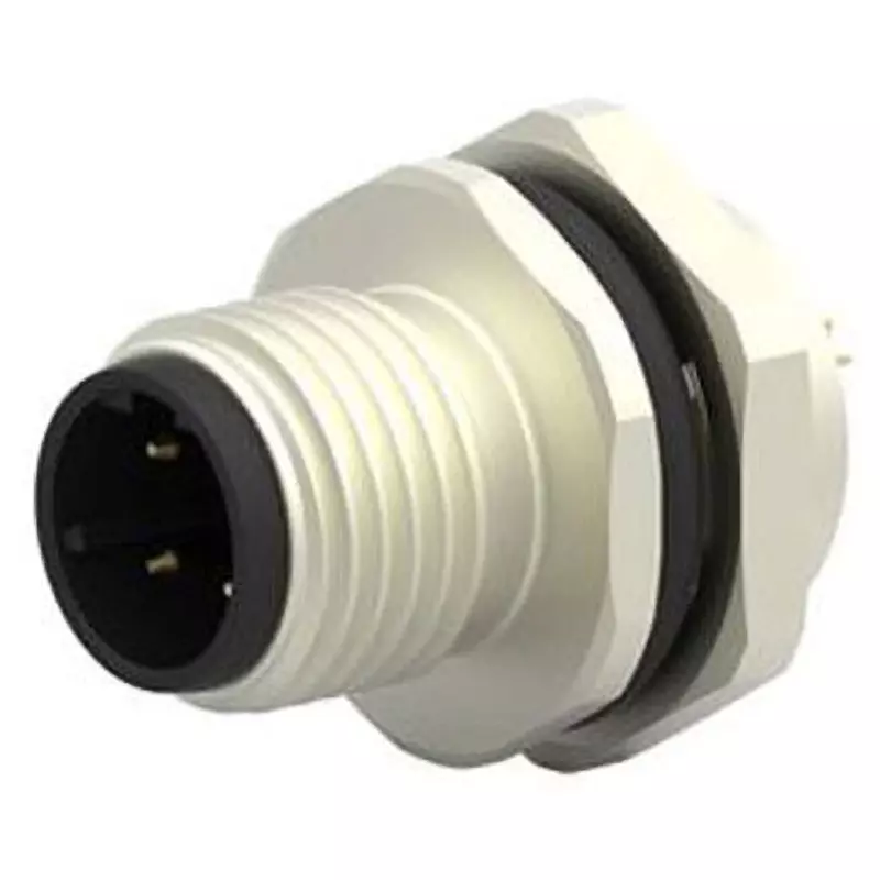 TE CONNECTIVITY Straight Circular Connector 4 Amp Rated Current 4 Contacts, T4132412041-000
