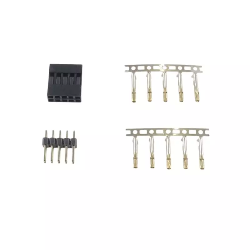 GB Connector 5 No. of Pin 2.54 mm Distance Between Pins Straight Directions, ZL2543B-2*5PS