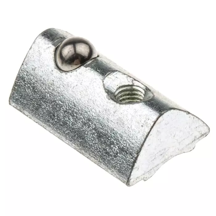 RS PRO M3 T-Slot Nut Connecting Component, Strut Profile 30 mm, Groove Size 6mm 1809112 (10 Piece)