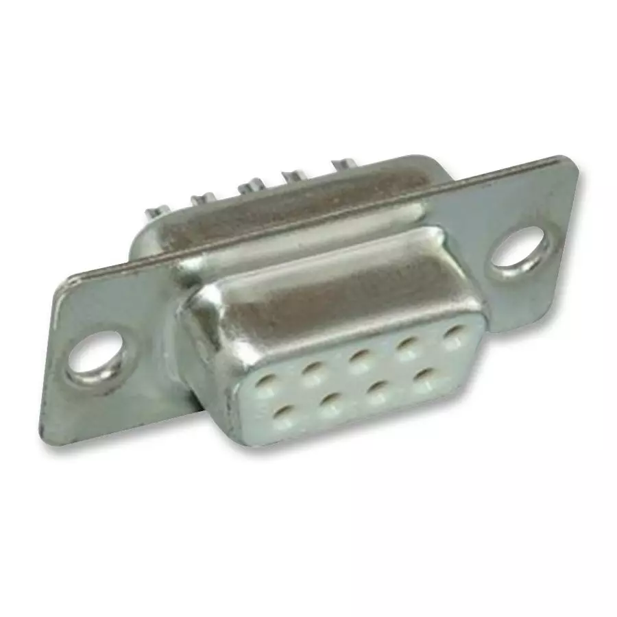 MULTICOMP PRO D Sub Connectors SOCKET, D, SOLDER, 9WAY, 5501-09SA-02-F1 (Pack of 5)