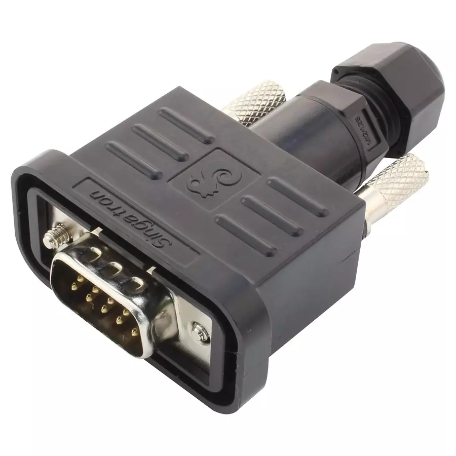 MULTICOMP PRO D Sub Connectors CONN ASSEMBLY, D-SUB, PLUG, 9POS, CABLE, MC000970