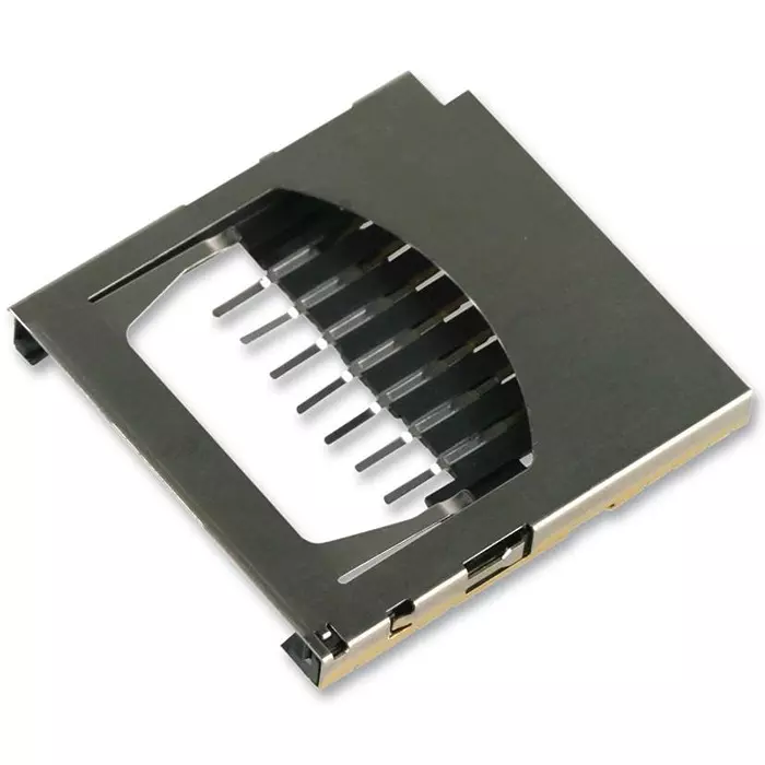 MULTICOMP PRO Memory & SIM Card Connectors CARD, MMC, PUSH/PUSH, SDBMF-00715B0T0