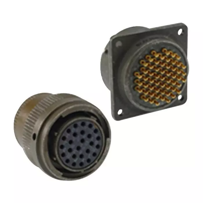 ITT CANNON Circular MIL Spec Equivalent Connectors CONNECTOR, CIRC, 22-41, 41WAY, SIZE 22, KPT01J22-41S image 1