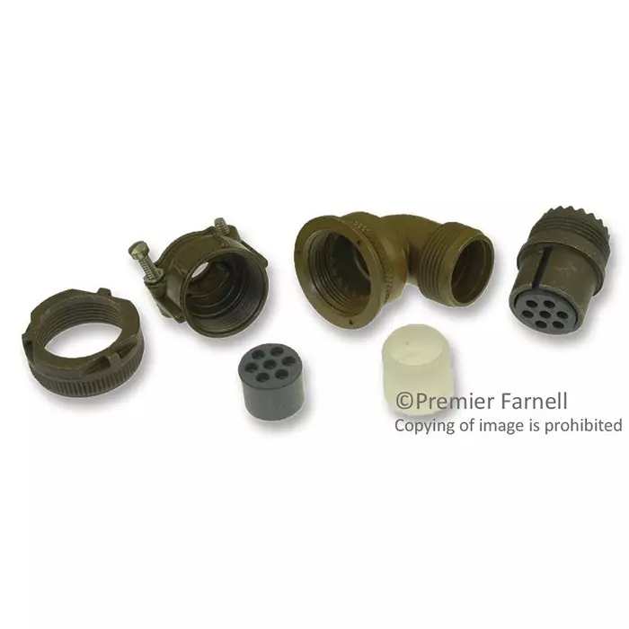 ITT CANNON Circular MIL Spec Connectors CIRCULAR CONNECTOR, PLUG, 7 POSITION, CABLE, MS3108E16S-1S