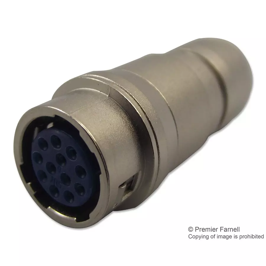 HIROSE(HRS) CIRCULAR CONNECTOR, JACK, 10-12, CABLE, HR10-10J-12S(73)