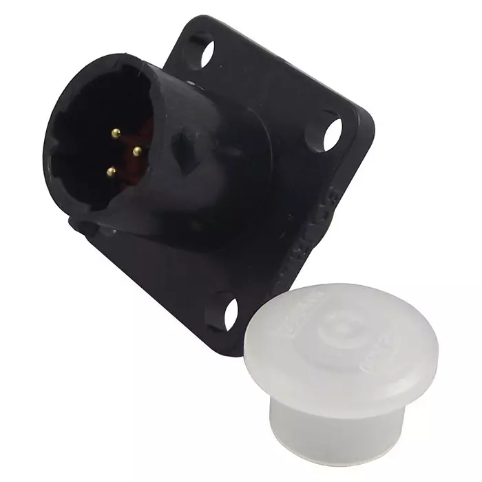 SOURIAU-SUNBANK / EATON RECEPTACLE, HISEAL, SIZE8, 3WAY, PIN, UTS08E3P