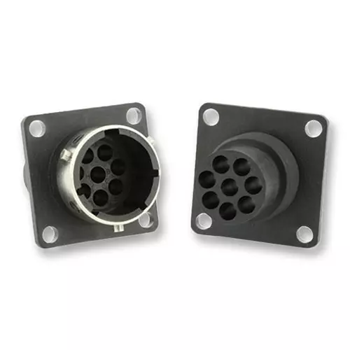 SOURIAU-SUNBANK / EATON CONNECTOR, CIRCULAR, RCPT, 8POS, PANEL, UTG0128PH