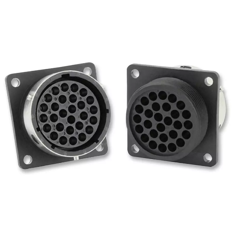 SOURIAU-SUNBANK / EATON CONNECTOR, CIRCULAR, RCPT, 28POS, PANEL, UTG02028SH