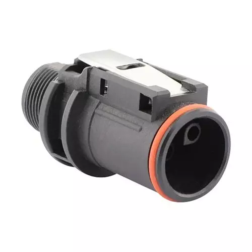 SOURIAU-SUNBANK / EATON CIRCULAR CONNECTOR, PLUG, 4POS, PANEL, UTL5103G1S.
