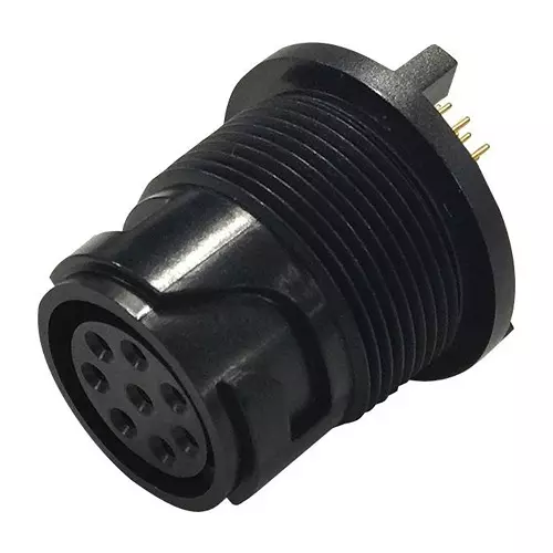 BULGIN LIMITED CIRCULAR CONNECTOR, RCPT, 10POS, PANEL, PXP4013/10S/PC.