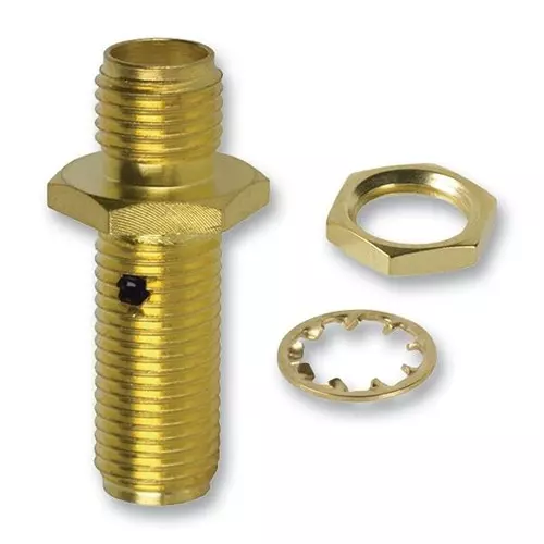 AMPHENOL RF RF Adapters ADAPTOR, SMA JACK, SMA JACK, 50OHM, 132170