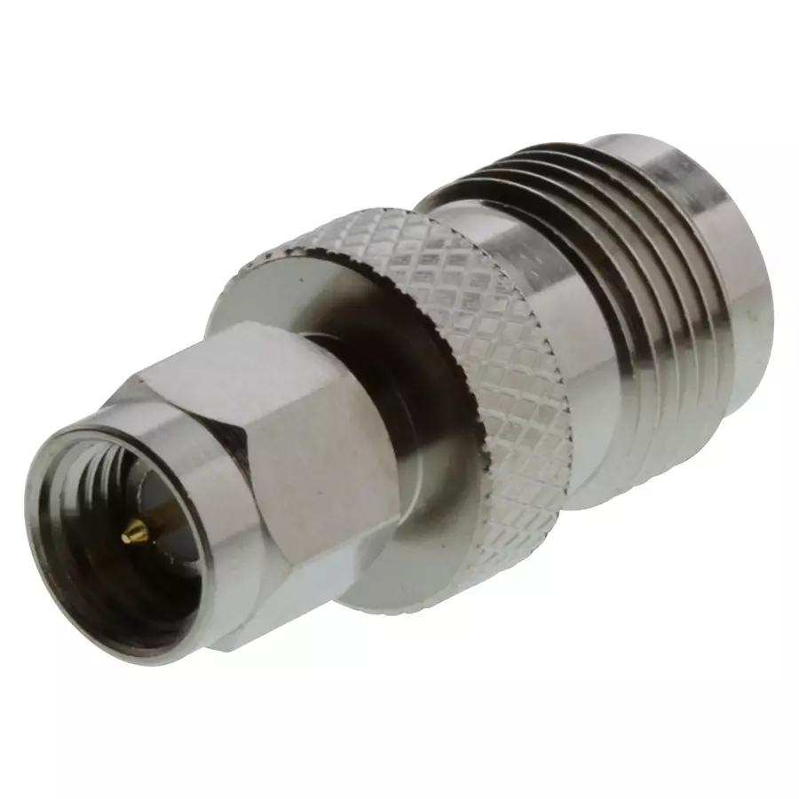AMPHENOL RF RF Adapters RF COAX ADAPTOR, TNC JACK-SMA PLUG, 242124