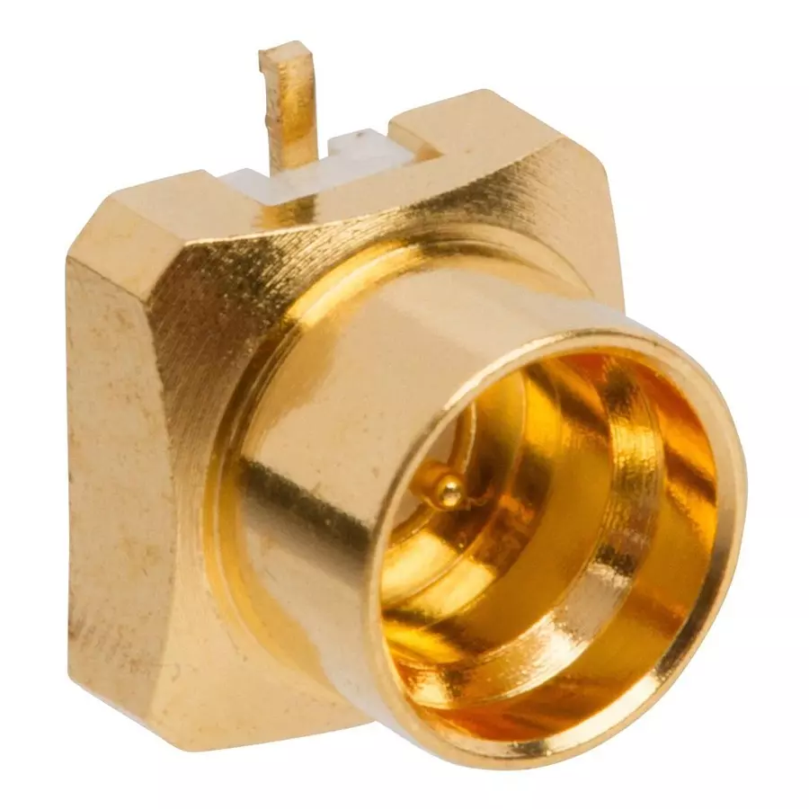 AMPHENOL RF RF Connectors RF COAX CONN, SMP JACK, 50 OHM, PCB, SMP-MSLD-PCS-20