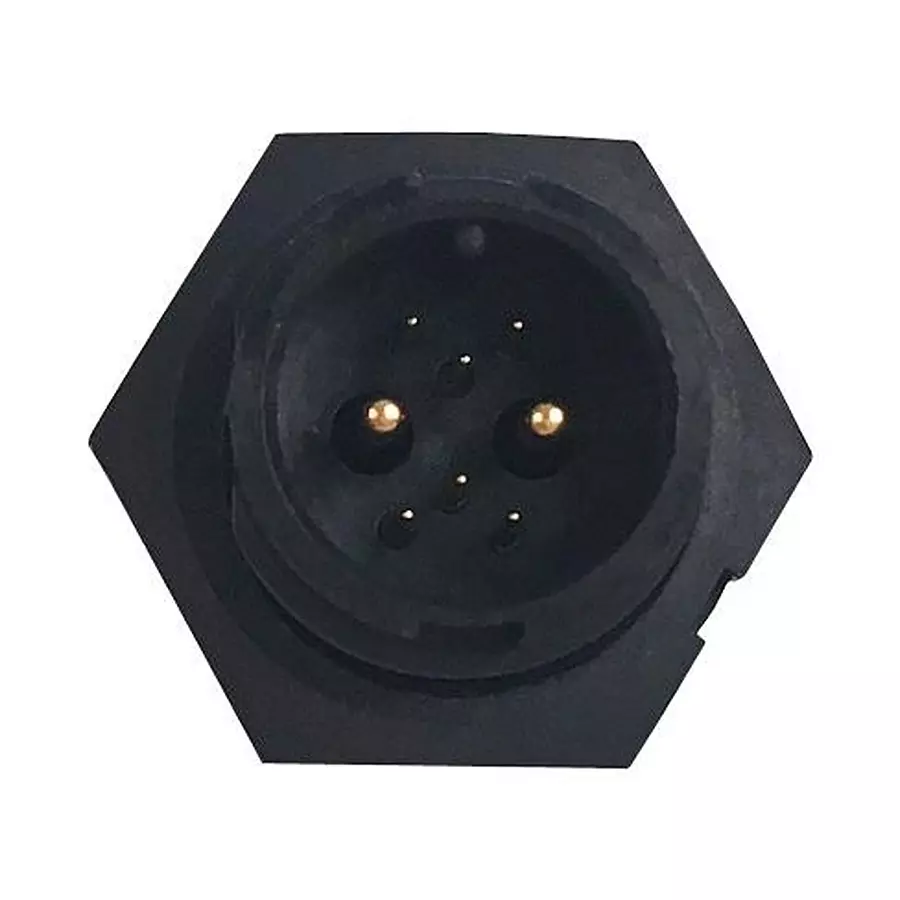 SWITCHCRAFT/CONXALL Circular Conn, Receptacle, 6Pos, Panel, W7C81-6SG-300
