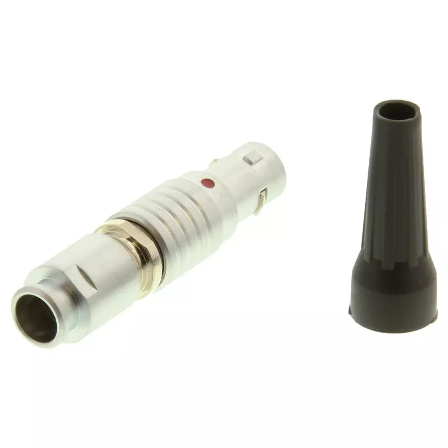 NORCOMP Circular Conn, Plug, 6Pos, Cable, 820B006-173L401