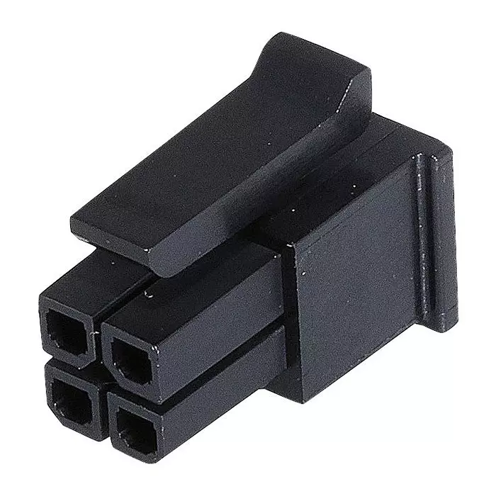 MOLEX Plug & Socket Connector Housings CONNECTOR HOUSING, RCPT, 4POS 43025-0408 (Pack of 5)