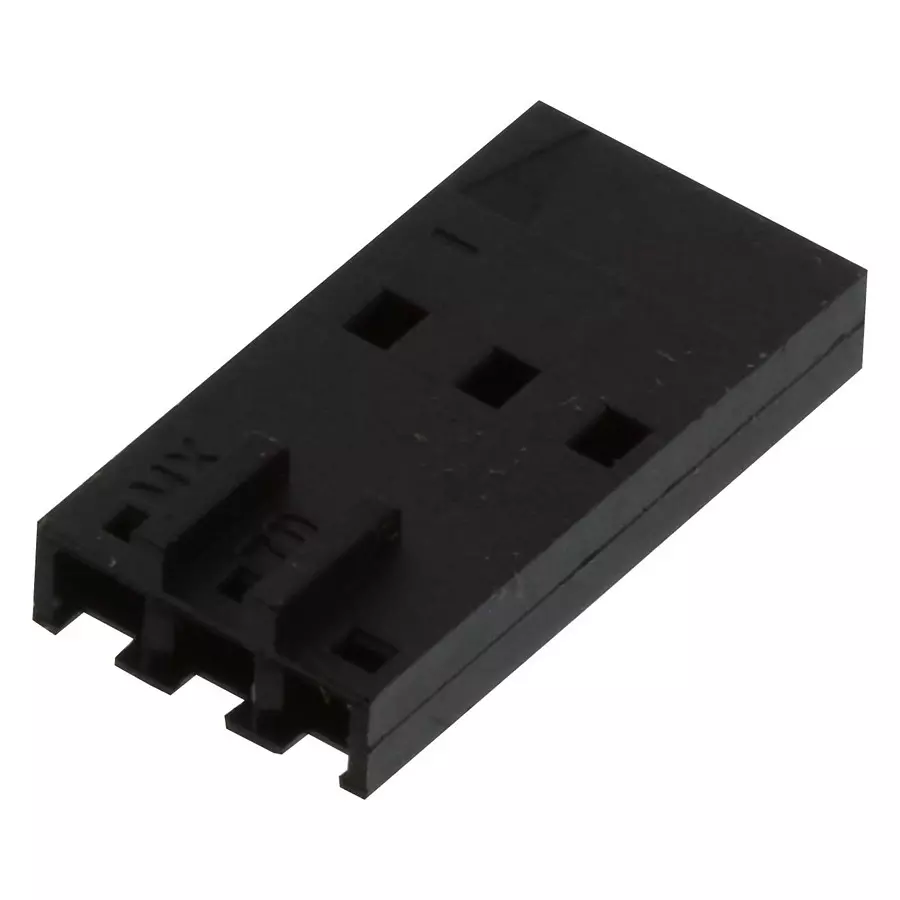 MOLEX Plug & Socket Connector Housings CONNECTOR, RCPT, 3POS, 1ROW, 2.54MM 50-57-9303 (Pack of 10)