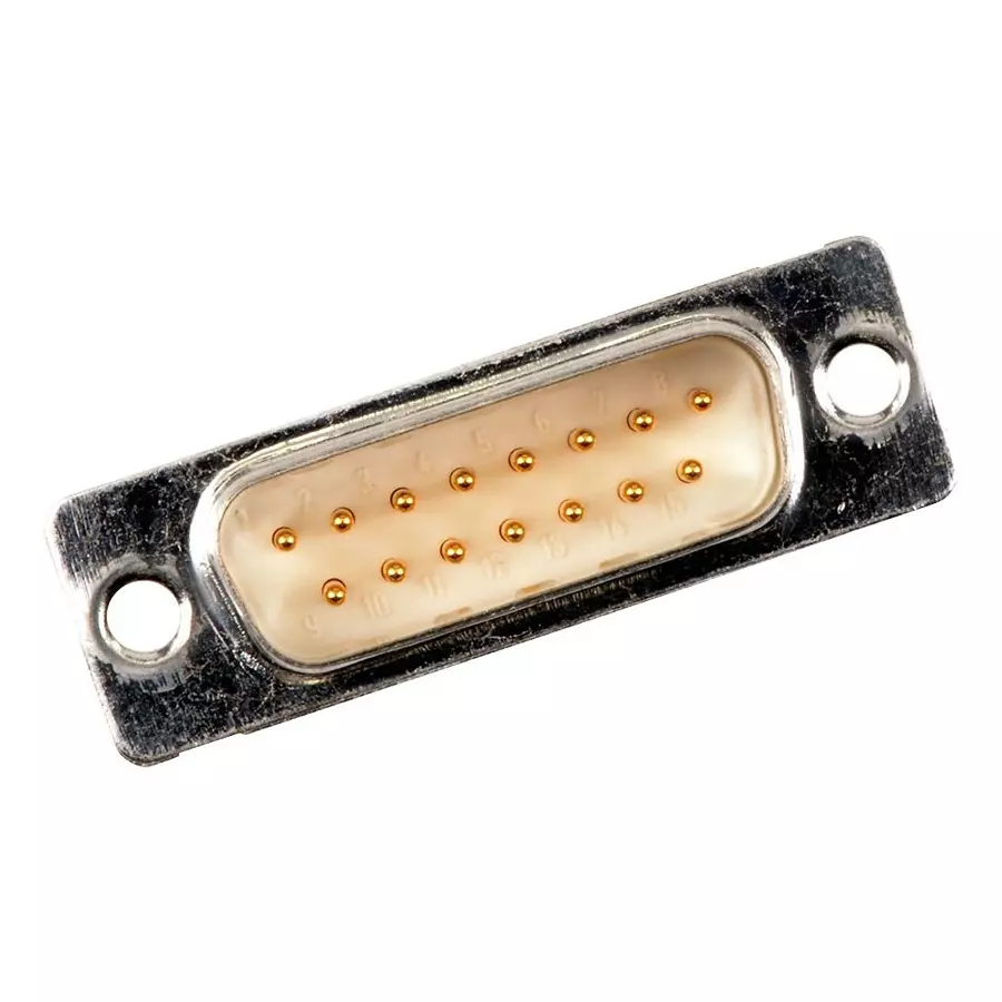 MOLEX D Sub Connectors D SUB CONNECTOR, PLUG, DA, 15POS, SOLDER 173109-0309