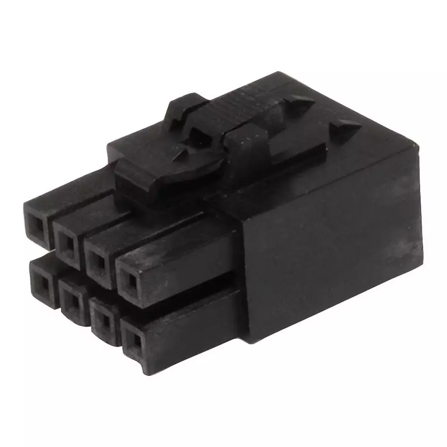 MOLEX Plug & Socket Connector Housings CONN HOUSING, RCPT, 8POS, 2ROW, 3.5MM 172258-1108 (Pack of 5)