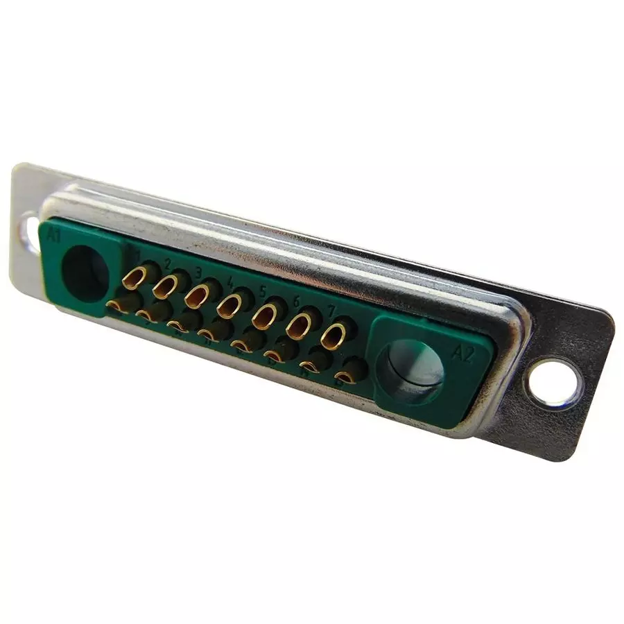 Harting Combination Layout D Sub Connectors SOCKET, D, MIXED POWER, 17W2, 09 69 301 5172