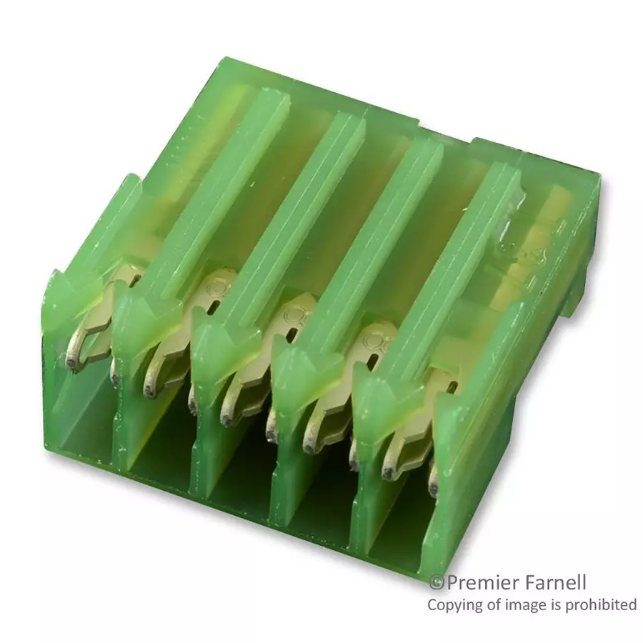 AMP - TE CONNECTIVITY WIRE-BOARD CONNECTOR RECEPTACLE, 5 POSITION, 2.54MM, 3-643816-5
