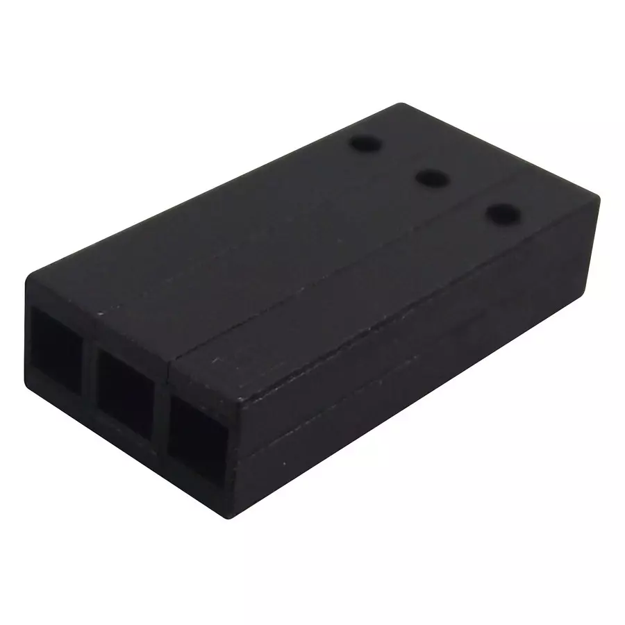 AMP - TE CONNECTIVITY CRIMP HOUSING, 1 ROW, 3WAY, 87499-5 (Pack 10)