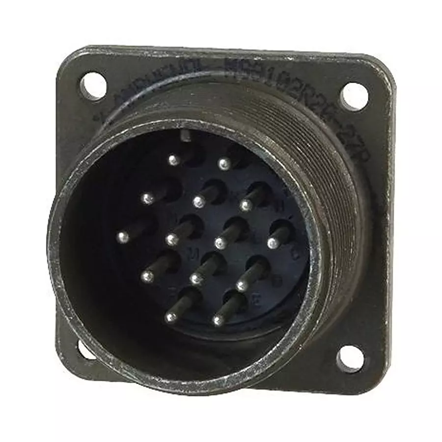AMPHENOL INDUSTRIAL CIRCULAR, SIZE 18, 5WAYS, PIN, MS3102A18-11P