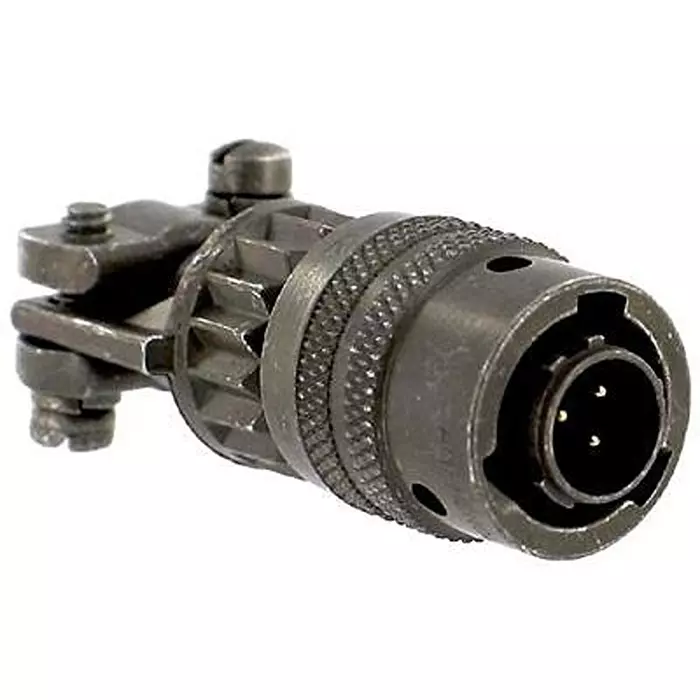 AMPHENOL INDUSTRIAL CIRCULAR CONNECTOR, PLUG, SIZE 8, 3 POSITION, CABLE, PT06E8-3P(SR)