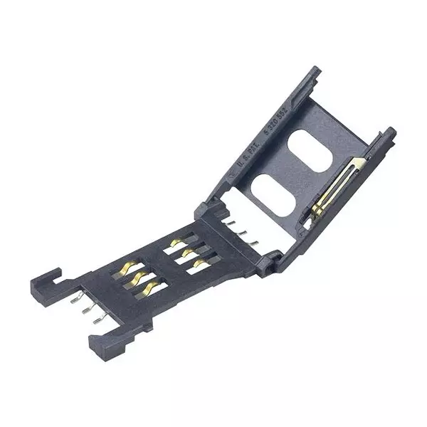 AMPHENOL COMMUNICATIONS SOLUTIONS SIM/SAM MEMORY SOCKET, 6POS, C70710M0065222A