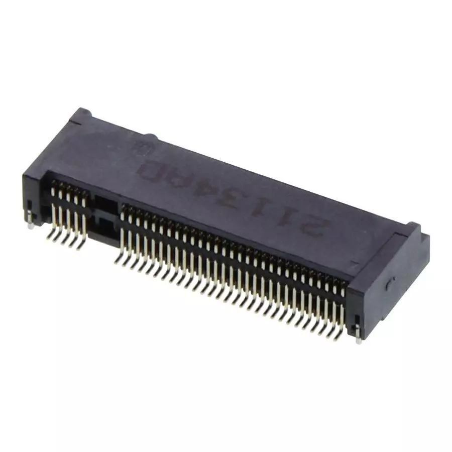 AMPHENOL COMMUNICATIONS SOLUTIONS CARDEDGE CONNECTOR, DUAL SIDE, 67P, 10130616-067RDLF