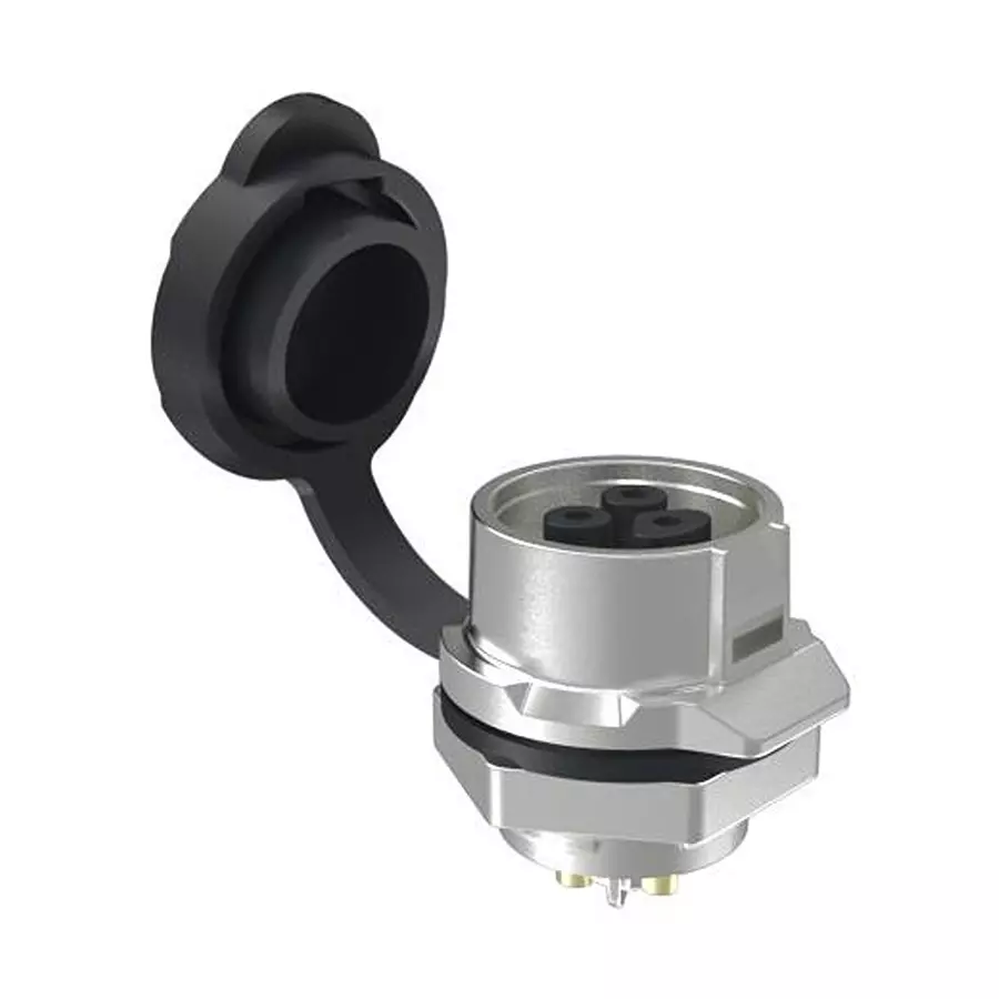 AMPHENOL COMMUNICATIONS SOLUTIONS CIRCULAR CONN, RCPT, 3POS, SOLDER, MRDBF03L13000