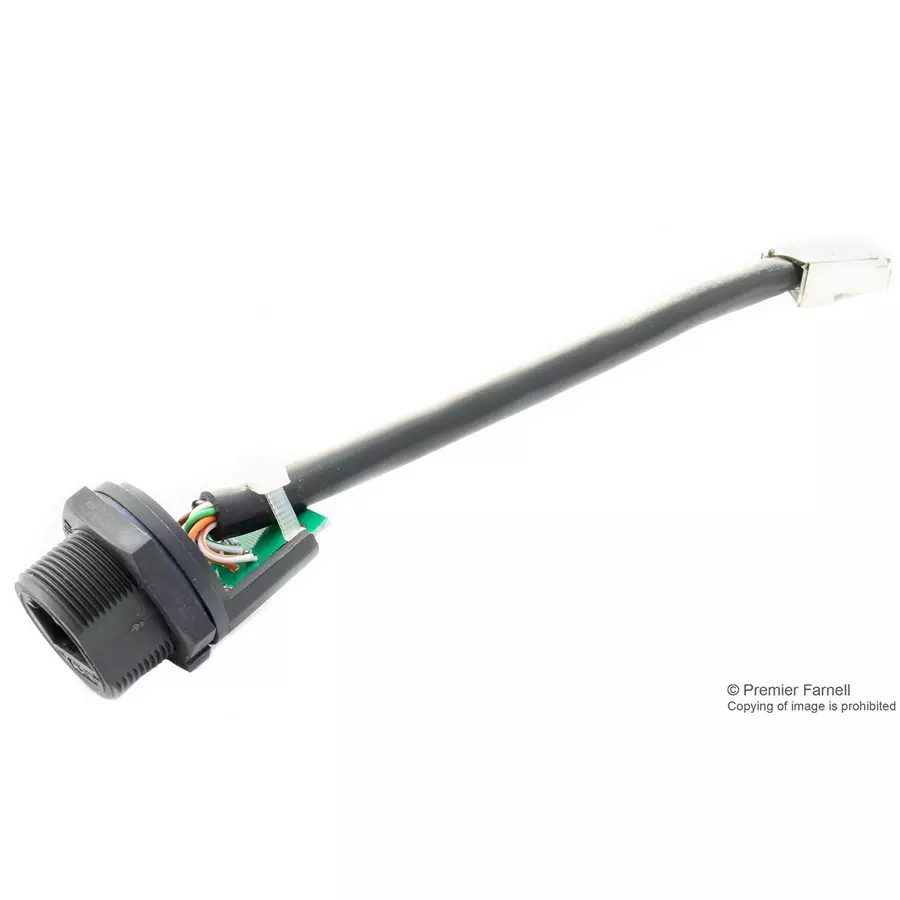 AMPHENOL LTW IN-LINE ADAPTER, RJ45 JACK-JACK, CAT5E, RCP-5SPFFP-SCM7B10