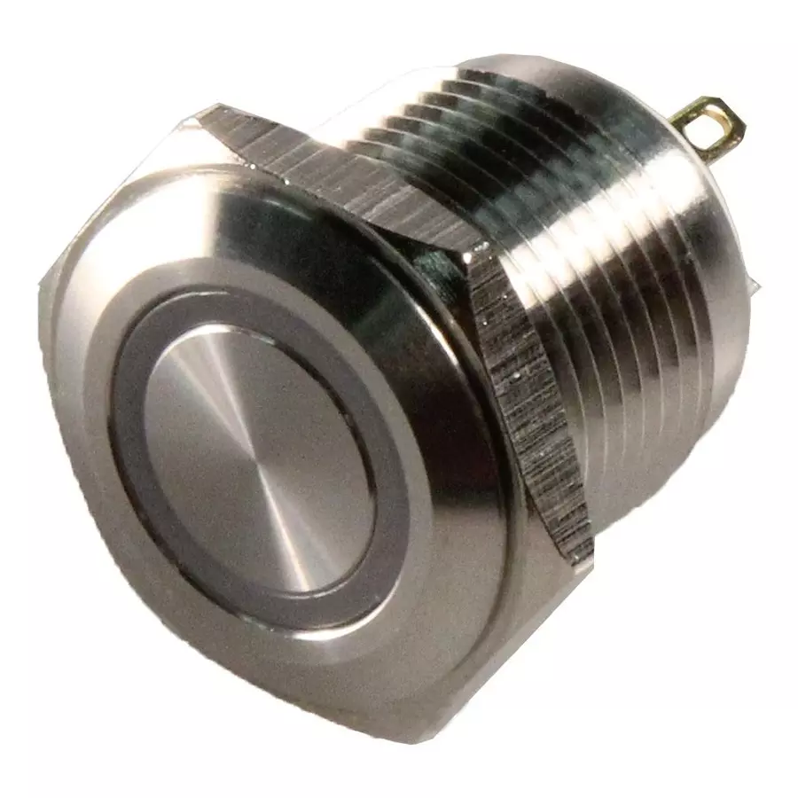 E-SWITCH VANDAL RESISTANT SW, SPST, 2A, 48VDC, PV6F240SS-341.