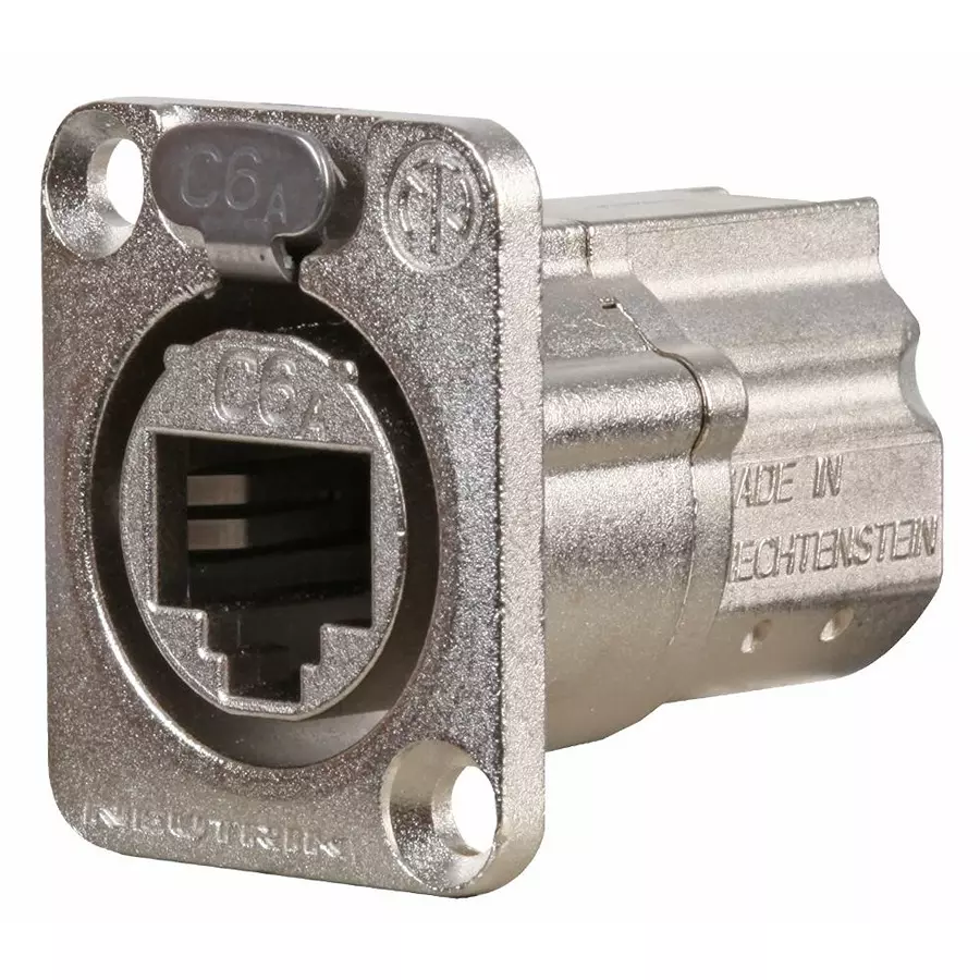 NEUTRIK CONNECTOR, RJ45, JACK, 8P8C, CAT6A, NE8FDX-P6
